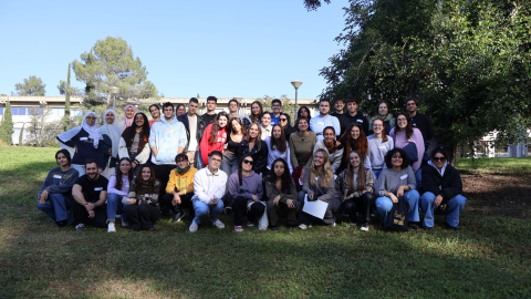 Fotografia de grup dels i de les participants del Nostrum de Novembre